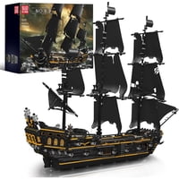 Mould King - Kit De Bloques De Construcción Mold King Pirates Ship Black Pearl