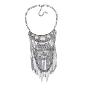 Ioensy - Collar Con Colgante Estilo Punk, Estilo Gargantilla Bohemio, Estilo Vintage Para Niñas Y Mujeres.