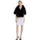 thumbnail image 3 of Tapado Estola Elegante Envolvente Estilo Peluche 6061, 3 of 4