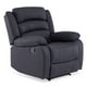 thumbnail image 4 of Berger 1 Cuerpo Reclinable Moderno Negro New Praga 8041rffbk, 4 of 8