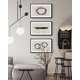 thumbnail image 4 of Arte de Pared PHOPAGO 41x61 cm Abstracto Negro – Juego de 3 Paneles, 4 of 9