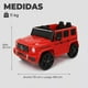 thumbnail image 3 of Jeep Eléctrico Xxl Mercedes Con Luz Sonido Y Control Rojo, 3 of 6