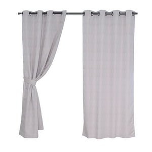 Mashini - Setcortinas Argolla 140X220 Chevron Bei