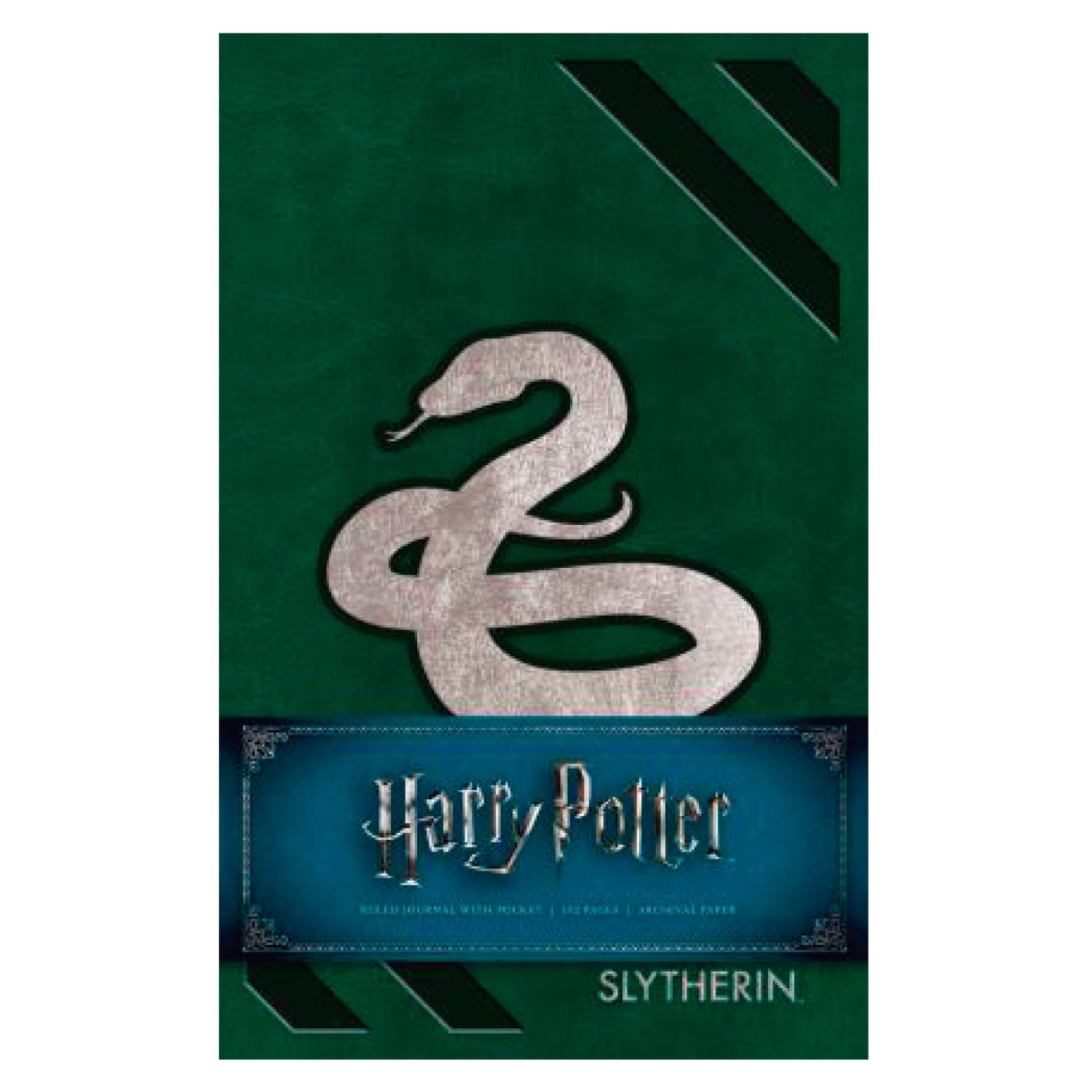 Insight - Libreta Harry Potter Slytherin Medium Tapa Dura