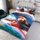 thumbnail image 3 of Underdog Conjunto de sábanas temático, trío de piezas, cómodo y amigable con la piel, diseño único, regalo de decoración para el hogar para familiares, amigos y fans,173cm *218cm, 3 of 6