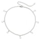 thumbnail image 2 of Aleación De Collar Joyas De Geometría Estrella De Cinco Puntas Para Navidad Día De Plata, 2 of 5