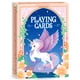 thumbnail image 1 of Cartas de póker temáticas de unicornio Wkchxd, tamaño estándar, 1 of 8