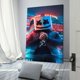 thumbnail image 3 of DJ Marshmello Cuadro decorativo colgante - Arte de pared - Póster enmarcado - Decoración de pared - Regalos para familia, amigos y aficionados 40*60 cm, 3 of 6