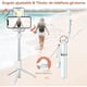 thumbnail image 2 of Trípode De Palo De Selfie Bluetooth Con Luz De Llenado, Soporte De Trípode De Selfie De Viaje Ligero Escalable, Control Remoto Inalámbrico, Transmisión En Vivo, Videoconferencia, 2 of 6