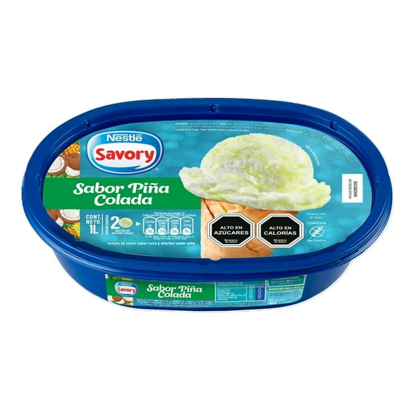 Helado Piña Colada Cassata, 1 L
