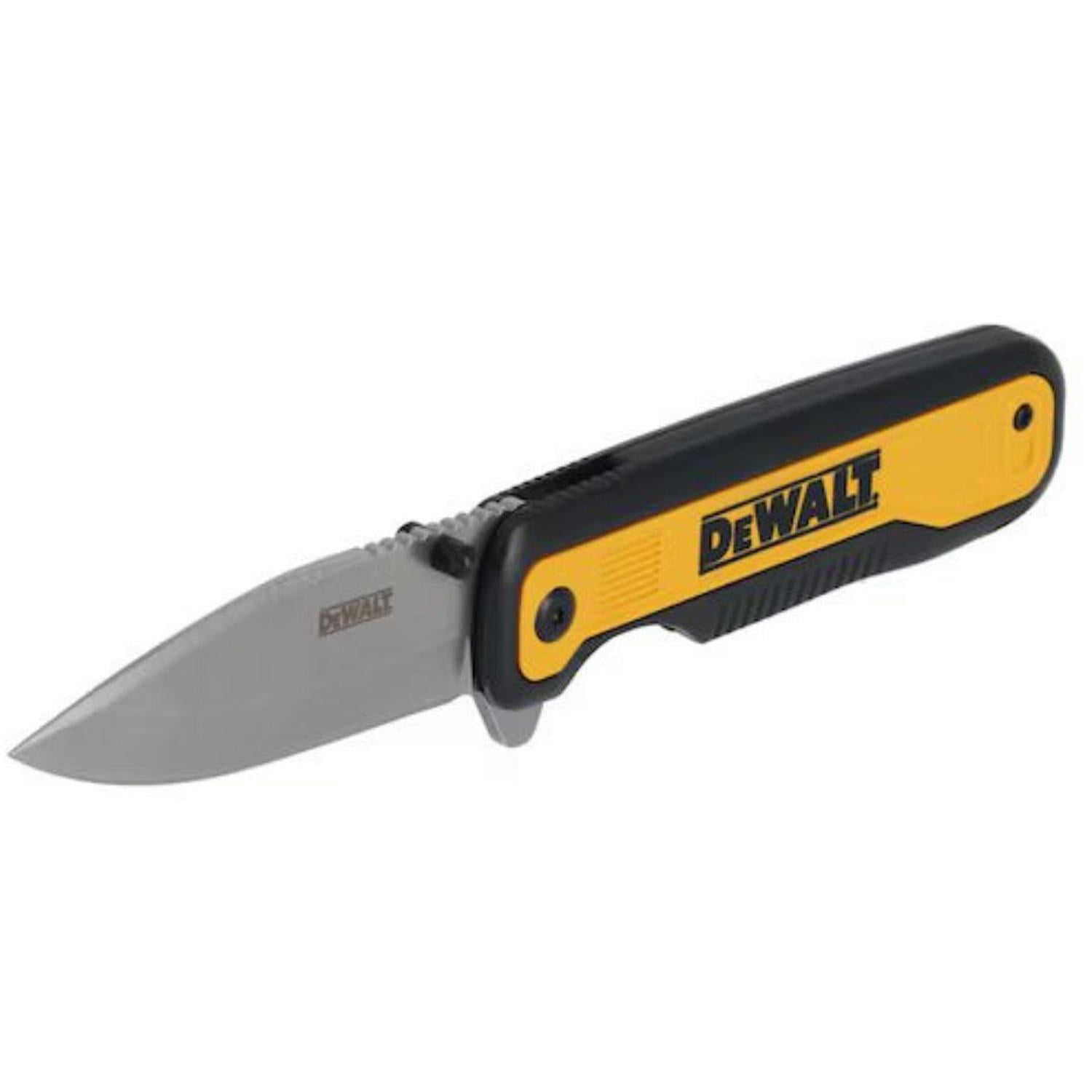 Cuchillo Plegable De Bolsillo Dewalt 3.0 Dewalt Dwht10993 Amarillo