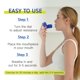 thumbnail image 5 of Entrenador Respiratorio BIG BREATHE V-PEP/IMT 3 en 1, 5 of 7