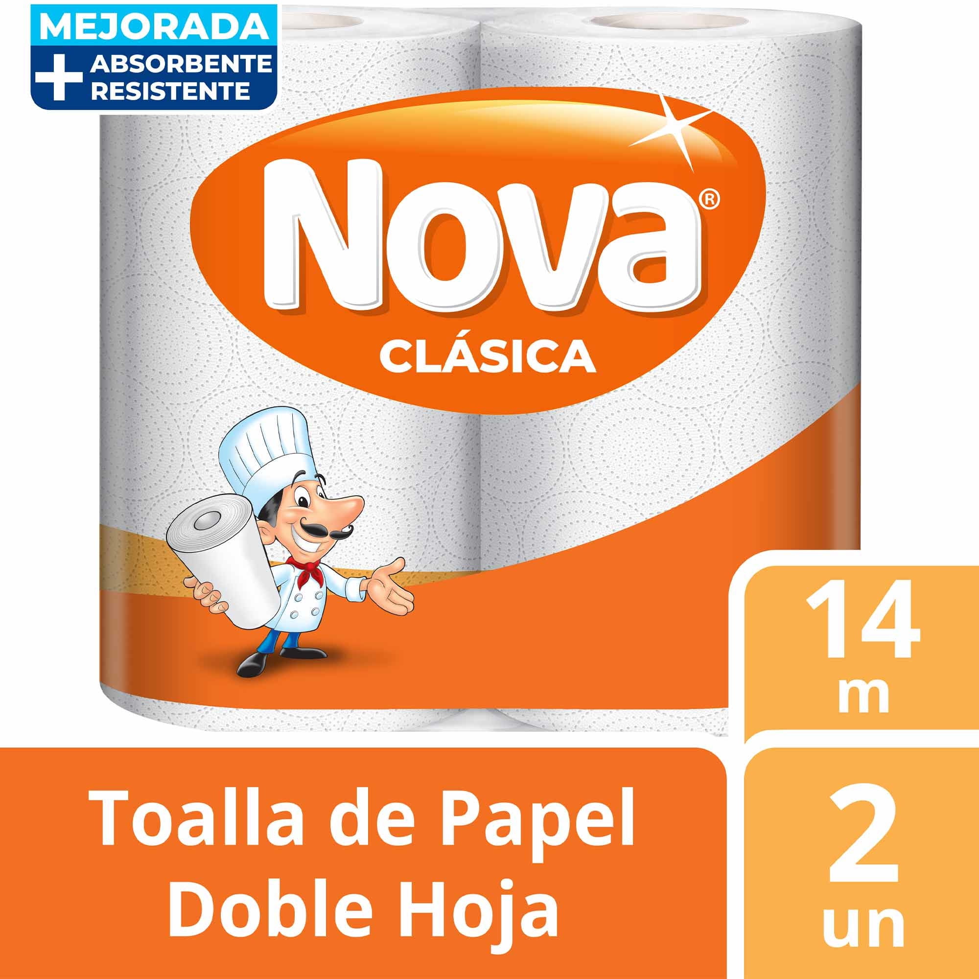 Toalla De Papel Clásica 14 M 2 Un Nova