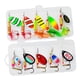thumbnail image 3 of 10x Se?uelos De Pesca Spinnerbait Con Caja Aparejos De Pesca Para Bass Walleye Salmon Style D, 3 of 5