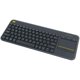 thumbnail image 1 of Teclado Logitech K400 Plus Negro Inalámbrico con Panel Táctil, 1 of 5