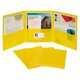 thumbnail image 1 of Poly Portfolio C-Line con 3 bolsillos, triple pliegue, amarillo, 1 of 3