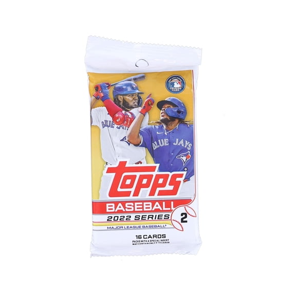 Paquete MLB 2022 Topps Baseball Series 2 | 15 tarjetas y 1 tarjeta insertada