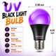 thumbnail image 2 of Bombilla LED de Luz Negra RUENVUE 12W UVA 385‑400nm (Pack de 2), 2 of 7