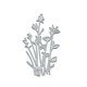 thumbnail image 2 of Troqueles metálicos de tallos florales para hacer tarjetas, troqueles de corte de flores, hojas y pasto de primavera, plantillas de corte DIY para scrapbooking, álbum y relieve decorativo en papel, 2 of 8
