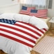 thumbnail image 1 of American Flag 3Piece Twin Bed Set Fade-Resistant Microfiber, 1 of 3