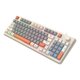 thumbnail image 3 of Teclado Para Juegos RGB Teclado Con Cable USB Compacto De 94 Teclas Para Jugadores De PC Con Windows Blanco Gris, 3 of 3