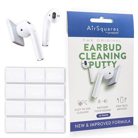 Auriculares Cleaning Putty AirSquares The Original (paquete de 12)