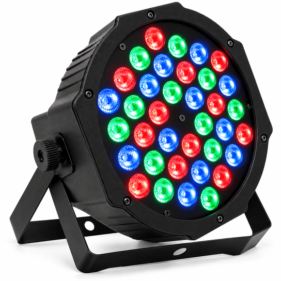 Foco Fiesta Escenario Audiotek Luces 36 Led Rgb Dmx