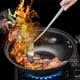 thumbnail image 2 of 2pcs/set, Stainless Steel Kitchen Utensils Set, Wok Spatula And Ladle, Frying Spoon, Frying Shovel, Vegetable Frying Spoon, Extended Handle Shovel, Kitchen Utensils For Household Use, Kitchen Suppli, 2 of 4