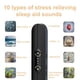 thumbnail image 2 of Altavoces de almohada para dormir, altavoz Bluetooth portátil con conducción ósea, 10 ruidos blancos, pantalla, control de volumen, negro, 2 of 3
