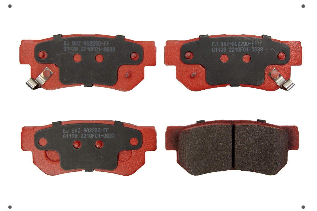 Ital Brakes Pm - Set Pastillas Frenos Traseras Para Hyundai Trajet 2000 2009