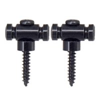 Bothyi - 2 Piezas De Guías De Cuerda De Rodillo Árbol De Cuerda De Rodillo De Guitarra Para Guitarra Clásica Negro