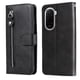 thumbnail image 3 of Funda con Cremallera para Xiaomi Poco M7 4G, Carcasa Cartera de Cuero PU con Soporte y Tarjetero, 3 of 5