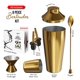 thumbnail image 2 of Set de Bar EATEX de 8 Piezas – Kit de Mixología Dorado, 2 of 7