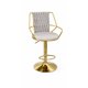 thumbnail image 1 of Taburete Giratorio Tapizado Abu Dhabi - Gris, 1 of 3