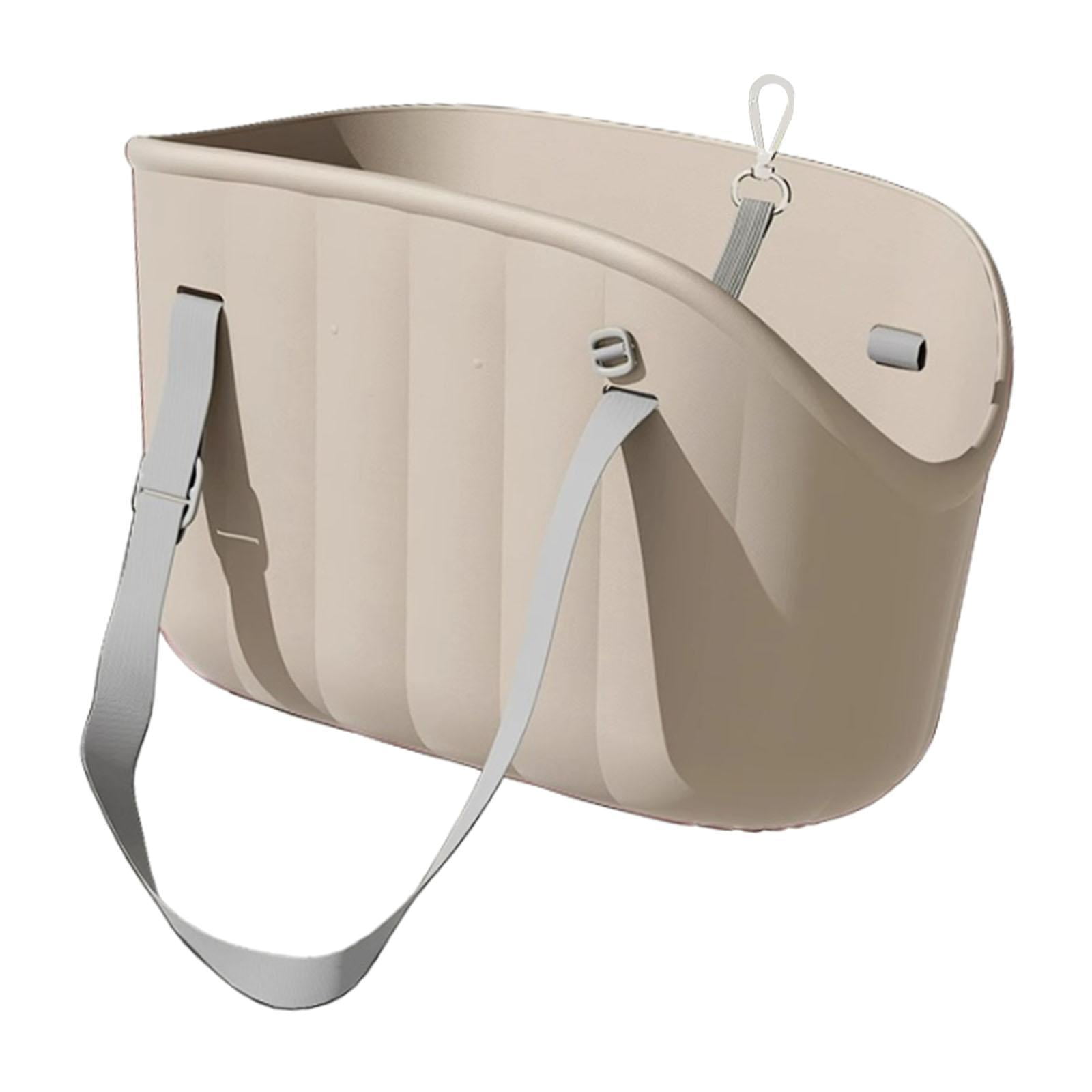 Magideal - Bolso De Hombro Para Gato, Transportador De Lado Suave Para Exterior, Cómodo, Ligero, Portátil, Bolsas De Salida Para Perros Pequeños Para Cachorro Y Blanco