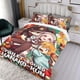 thumbnail image 3 of Toilet Bound Hanako Kun Conjunto de sábanas temático, trío de piezas, cómodo y amigable con la piel, diseño único, regalo de decoración para el hogar para familiares, amigos y fans,140cm *210cm, 3 of 6
