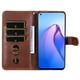 thumbnail image 3 of Funda con Cremallera para OPPO Reno 8 5G, Carcasa Cartera de Cuero PU con Soporte y Tarjetero, 3 of 6