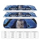 thumbnail image 3 of Blue Square Gorilla Tag Comforter Set Soft 3 Pcs Twin Bedding Sets Thicken for All Season, 3 of 5