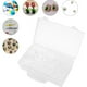 thumbnail image 5 of Caja transparente de 42/84 rejillas, hecha a mano, para guardar pinturas de diamantes con cuentas, caja de cuentas de arroz de vidrio, caja para accesorios de decoración de uñas, 5 of 8