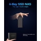 thumbnail image 3 of Almacenamiento NAS SSD TERRAMASTER F4 - Servidor NAS 4 bahías todo SSD N95, 3 of 9