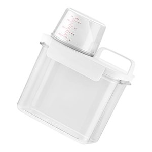 Magideal - Dispensador De Lavandería Con Vaso Medidor Dispensador De Granos Secos Para Lavado De Cereales , 1,1L 1.1L