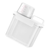 Magideal - Dispensador De Lavandería Con Vaso Medidor Dispensador De Granos Secos Para Lavado De Cereales , 1,1L 1.1L