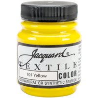 Pintura Textil Jacquard Amarilla De 66 Ml Para Ropa Y Más