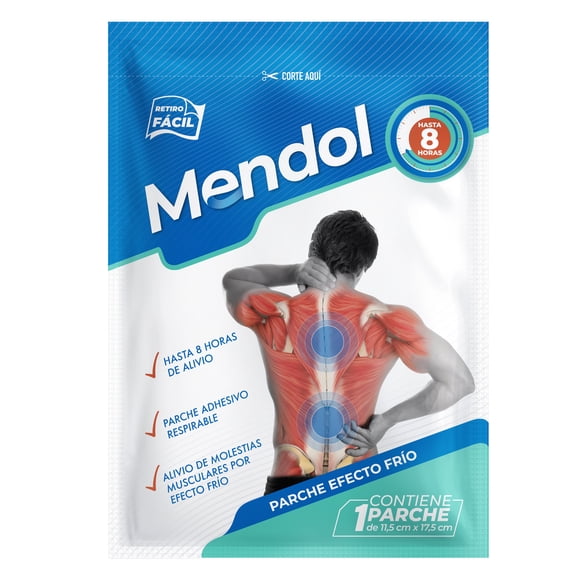 Mendol Parche Frio  1 Unidad