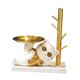 thumbnail image 2 of Estatua De Animal Con Bandeja De Almacenamiento, Contenedor De Artículos Diversos Para Gabinete, Estante, Escritorio, Gato, 2 of 5