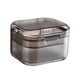 thumbnail image 4 of Tportable Denture Case Contenedor Impermeable Drenaje Organizador Titular Remojo Negro, 4 of 4