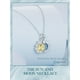 thumbnail image 3 of Collar Plata 925 Doble Dije Sol Luna y Estrellas Mujer Joyas plateado Talla única, 3 of 4
