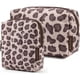 thumbnail image 1 of Neceser BAGSMART set de 2 leopardo puffy acolchado para viaje, 1 of 3