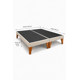 thumbnail image 3 of Base de Cama 2 Plazas Beige en Lino, 3 of 4