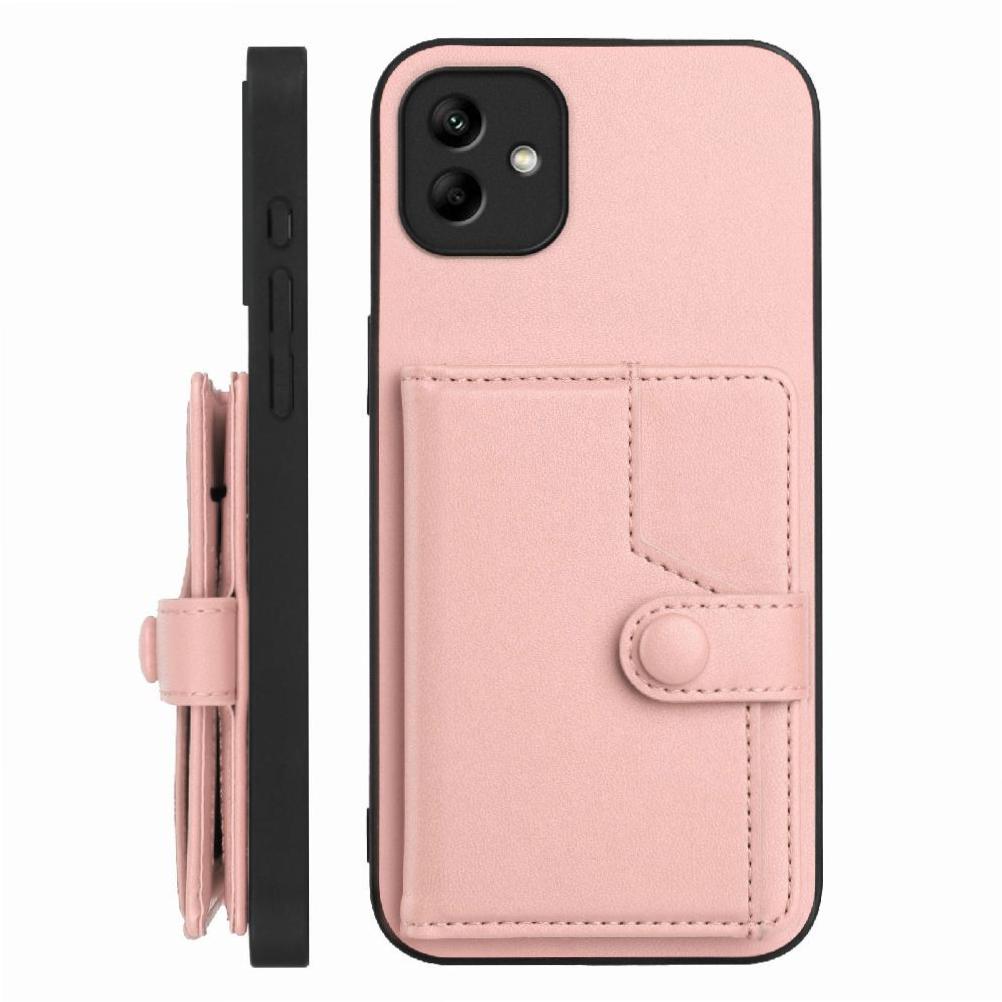 Foxdock Funda Para Samsung Galaxy A04 Con Bloqueo Rfid - Diseño Elegante Con Cierre De Botón